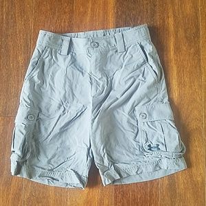 Boys under armour cargo shorts